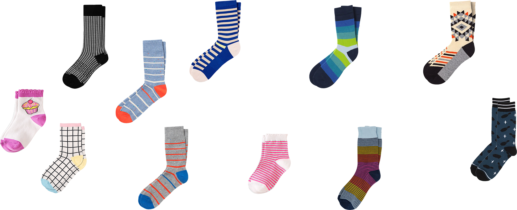some custom socks show