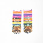 Custom sublimation printing socks