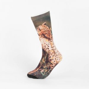 Animal print socks