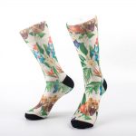 Custom fun print socks