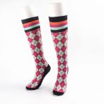 Custom printed high socks