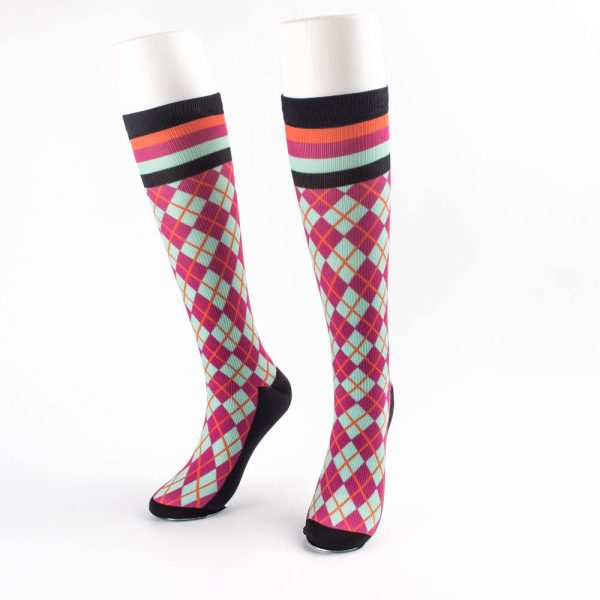 Custom printed high socks Custom printed high socks